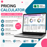 Product Pricing Calculator Spreadsheet