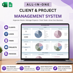All-In-One Client & Project Management System